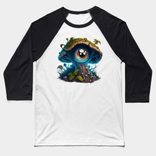 One Eyed Fungus Baseball T-Shirt